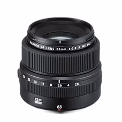 Fujifilm GF63mm F2.8 R WR, Objectif standard, 10/8, Fujifilm X