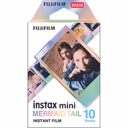 Papier photo instantané FUJIFILM Instax Mini Mermaid Tail (x10)