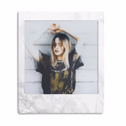 Fujifilm SQUARE 'White Marble' pellicule polaroid 10 pièce(s) 76,2 x 50,8 mm