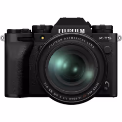 Fujifilm X -T5 + XF16-80mmF4 R OIS WR, 40,2 MP, 7728 x 5152 pixels, X-Trans CMOS 5 HR, 6.2K, Écran tactile, Noir