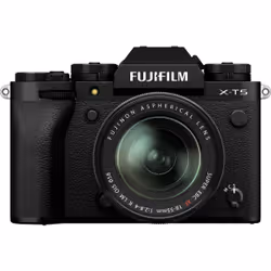 Fujifilm X -T5 + XF18-55mmF2.8-4 R LM OIS, 40,2 MP, 7728 x 5152 pixels, X-Trans CMOS 5 HR, 6.2K, Écran tactile, Noir