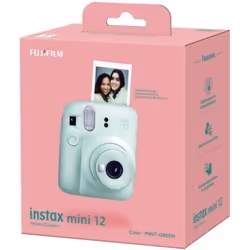 Fujifilm Mini 12, 86 x 54 mm, Vert, 60 mm, 62 x 46 mm, 2/2, Priorité d'ouverture AE
