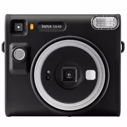 Fujifilm Instax Square SQ40, 62 x 62 mm, Noir, 90 s, 86 x 72 mm, 2/2, 0.3 - 0.5 m