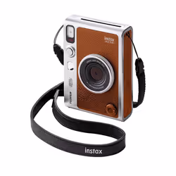 Fujifilm Instax Mini Evo Appareil Photo Instantané Marron Argent Bluetooth - Vue supplémentaire 8