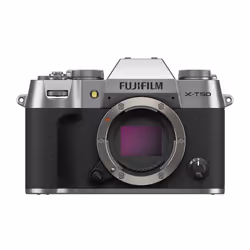 Fujifilm X -T50, 40,2 MP, 7728 x 5152 pixels, X-Trans CMOS 5 HR, 6.2K, Écran tactile, Argent