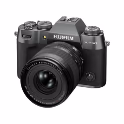 Fujifilm X -T50 + XF 16-50mm, 40,2 MP, 7728 x 5152 pixels, X-Trans CMOS 5 HR, 6.2K, Écran tactile, Charbon de bois