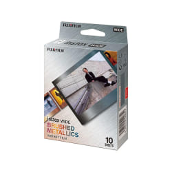 FUJIFILM Film Instax WIDE Brushed Metallics 10 Poses