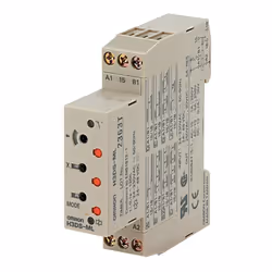 Minuterie électronique multi-échelle Omron H3DS, avec les caractéristiques suivantes : Type d'installation : rail DIN Format  ...