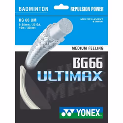 Garniture Yonex BG 66 UM - blanc - TU