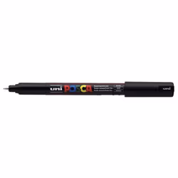 Marqueur Pte calibrée extra-fine POSCA PC1MR 07mm Noir