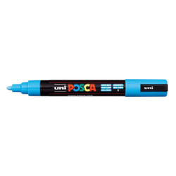 Uni-Ball PC-5M marqueur Pointe ogive Bleu clair