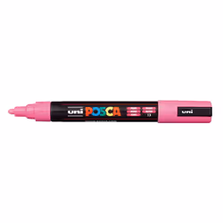 Uni-Ball PC-5M, Rose, Pointe ogive, Multicolore, Rond, 1,8 mm, 2,5 mm