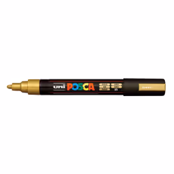 Uni-Ball PC-5M, Or, Pointe ogive, Multicolore, Rond, 1,8 mm, 2,5 mm