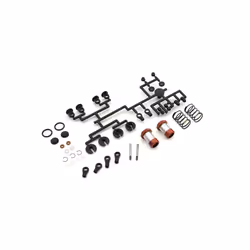 Kyosho FAW225, Ensemble d'amortisseurs avant, Noir