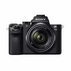 Sony α ILCE-7M2K, 24,3 MP, 6000 x 4000 pixels, CMOS, Full HD, 556 g, Noir