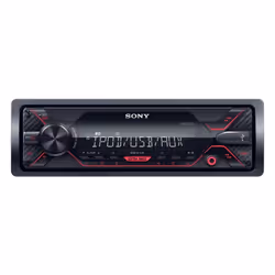 Sony DSX-A210UI, Noir, 1 DIN, 55 W, FLAC, MP3, WMA, LCD, FM, LW, MW
