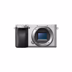 Sony α 6400, 24,2 MP, 6000 x 4000 pixels, CMOS, 4K Ultra HD, Écran tactile, Argent