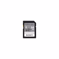 Sony SF-E64, 64 Go, SDXC, Classe 10, UHS-II, 270 Mo/s, 70 Mo/s