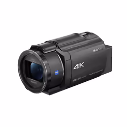 Sony FDR-AX43, CMOS, 25,4 / 2,5 mm (1 / 2.5"), 4K Ultra HD, 7,49 cm (2.95"), LCD, 600 g
