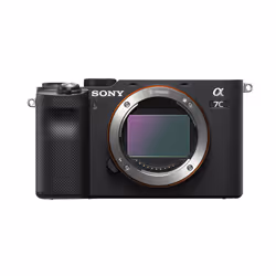 Sony α 7C, 24,2 MP, 6000 x 4000 pixels, CMOS, 4K Ultra HD, Écran tactile, Noir