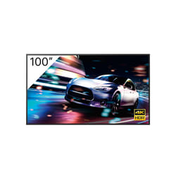 Sony FW-100BZ40J affichage de messages Panneau plat de signalisation numérique 2,54 m (100") VA Wifi 600 cd/m² 4K Ultra HD Noir Android 24/7