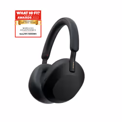 Sony WH-1000XM5, Avec fil &sans fil, 4 - 40000 Hz, Appels/Musique, 250 g, Écouteurs, Noir