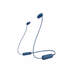 Sony WI-C100, Sans fil, Appels/Musique, 20 - 20000 Hz, 20 g, Casque, Bleu