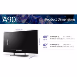 Sony XR-42A90K 42" 4K Ultra HD Smart TV Wifi Noir