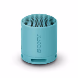 Sony SRS-XB100, Sans fil, A2DP, HFP, AAC, AVRCP, SBC, USB Type-C, Enceinte portable mono, Bleu, Cylindre