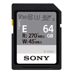 Sony SF-E64A 64 Go SDXC Classe 10