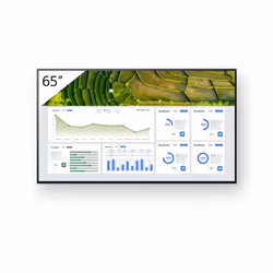 Sony FW-65BZ30L, Écran plat de signalisation numérique, 165,1 cm (65"), LCD, 3840 x 2160 pixels, Wifi, 24/7