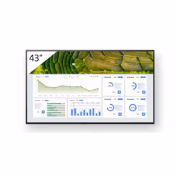 Sony FW-43BZ30L, Écran plat de signalisation numérique, 109,2 cm (43"), LCD, 3840 x 2160 pixels, Wifi, 24/7