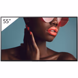 Sony FW-55BZ40L, Écran plat de signalisation numérique, 139,7 cm (55"), LCD, 3840 x 2160 pixels, Wifi, 24/7
