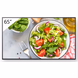 Sony FW-65BZ35L, Panneau plat de signalisation numérique, 165,1 cm (65"), LCD, 3840 x 2160 pixels, Wifi, 24/7