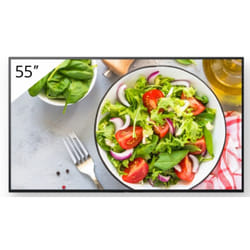 Sony FW-55BZ35L affichage de messages Écran plat de signalisation numérique 55" LCD Wifi 550 cd/m² 4K Ultra HD Noir Android 24/7