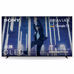 Sony K-77XR80, 195,6 cm (77"), 3840 x 2160 pixels, OLED, Smart TV, Wifi, Noir
