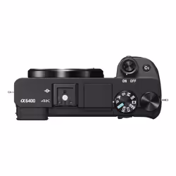 Sony α ILCE-6400A 1/1.6" MILC 24,2 MP CMOS 6000 x 4000 pixels Noir - Vue supplémentaire 5