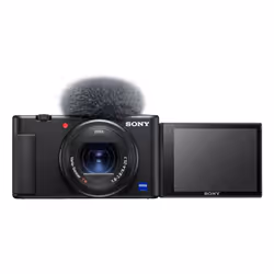 Sony ZV-1, 20,1 MP, 8192 x 1856 pixels, Exmor RS CMOS, 2,7x, Full HD, Noir
