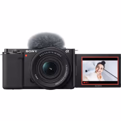 Sony α ZV-E10 + E PZ 16-50mm F3.5-5.6 OSS II MILC 24,2 MP CMOS 6000 x 4000 pixels Noir - Vue supplémentaire 2