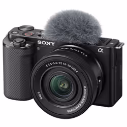 Sony α ZV-E10 + E PZ 16-50mm F3.5-5.6 OSS II MILC 24,2 MP CMOS 6000 x 4000 pixels Noir - Vue supplémentaire 3