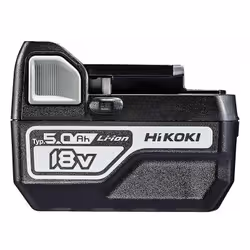 Description générale Batterie Li-ion très compacte et légère, la BSL1850C de HIKOKI est conçue pour tous les outils électropo ...