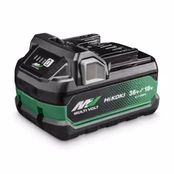 Batterie Hikoki BSL36A18X; 18/36 V; 5,0/2,5 Ah accu.