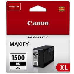 Canon Cartouche d'encre noire haut rendement PGI-1500XL