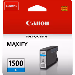 Canon Cartouche d'encre cyan PGI-1500C, 4,5 ml