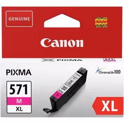 Canon Cartouche d'encre magenta à haut rendement CLI-571XL, Rendement élevé (XL), Encre à pigments, 11 ml, 645 pages, 1 pièce ...
