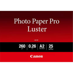 Canon Papier Photo Professionnel Lustré LU-101 A2 - 25 feuilles