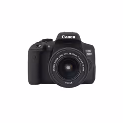 Canon EOS 750D + EF-S 18-135mm Kit d'appareil-photo SLR 24,2 MP CMOS 6000 x 4000 pixels Noir