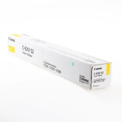 Canon C-EXV 52 Cartouche de toner 1 pièce(s) Original Jaune