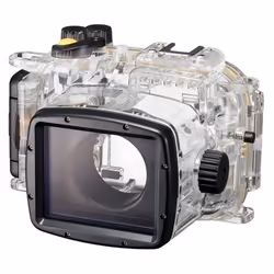 Canon WP-DC55, 39,6 m, Plastique, Polycarbonate, Noir, Transparent, PowerShot G7 X Mark II