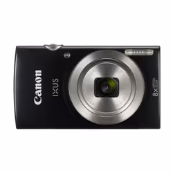 Canon Digital IXUS 185, 20 MP, 5152 x 3864 pixels, CCD (dispositif à transfert de charge), 8x, HD-Ready, Noir